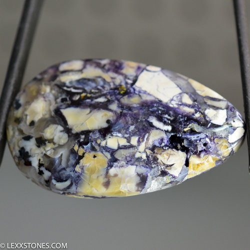 Rare Brecciated Dendritic Tiffany Stone Gemstone Cabochon Hand Crafted By LEXX STONES 58 Carats