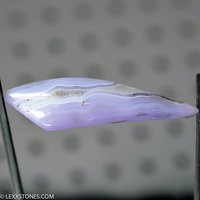 Rare Holley Blue Agate Chalcedony Gemstone Cabochon Hand Crafted By LEXX STONES 50 carats