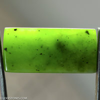 High Grade Cassiar Mountain BC Nephrite Jade  Gemstone Cabochon Hand Crafted by LEXX STONES 59 Carats