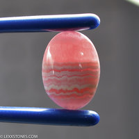 Argentina Rhodochrosite Gemstone Cabochon Hand Crafted By LEXX STONES 16 Carats