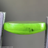High Grade Siberian Nephrite Jade  Gemstone Cabochon Hand Crafted by LEXX STONES 10 Carats