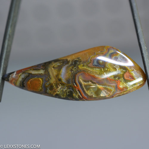 Agua Nueva Agate Gemstone Cabochon Hand Crafted By LEXX STONES 43 Carats