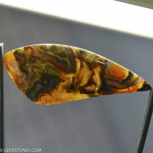 Agua Nueva Agate Gemstone Cabochon Hand Crafted By LEXX STONES 43 Carats