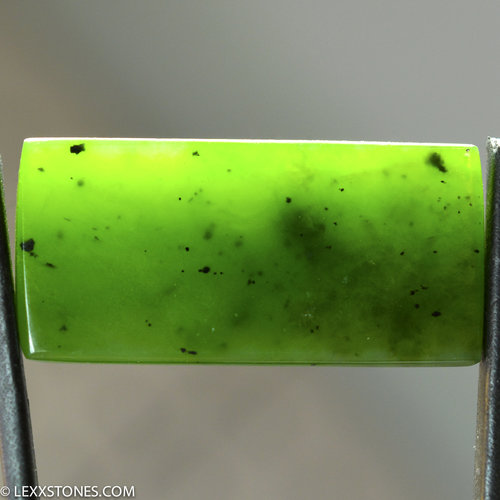 High Grade Cassiar Mountain BC Nephrite Jade  Gemstone Cabochon Hand Crafted by LEXX STONES 59 Carats
