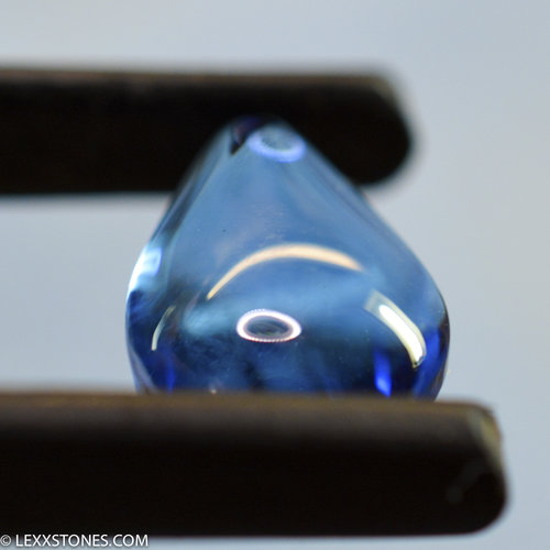 Rare Gem Grade Sapphire Blue Imori Victoria Stone  Cabochon Hand Crafted By LEXX STONES