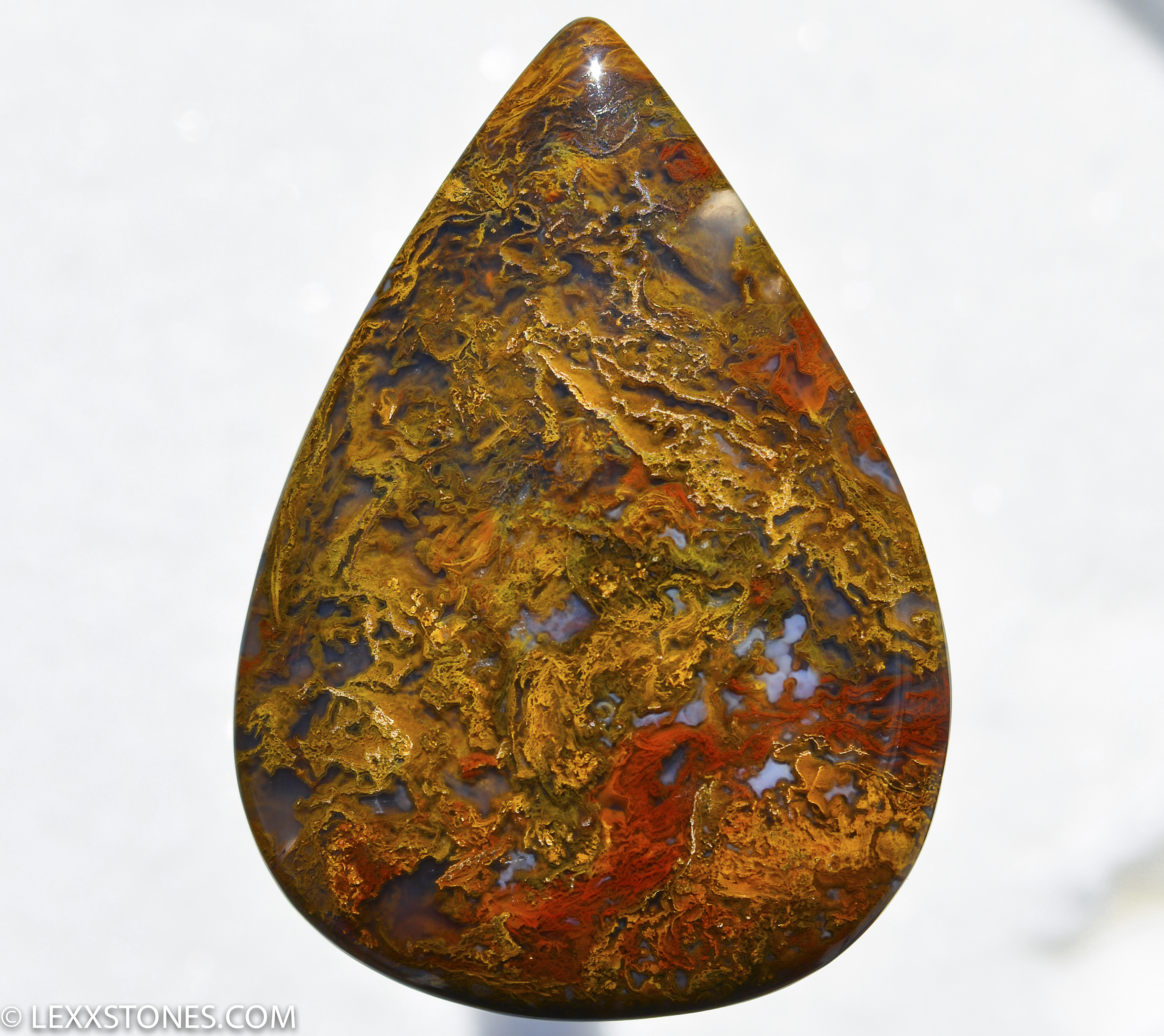Orange moss agate new arrivals