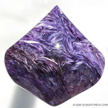 CHAROITE - Murunskii Massif, between the Charo and Tokko Rivers, Aldan Shield, Yakutia (Siberia), Russia