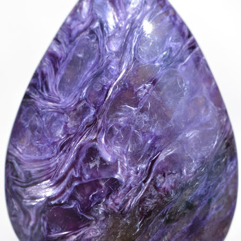 CHAROITE - Murunskii Massif, between the Charo and Tokko Rivers, Aldan Shield, Yakutia (Siberia), Russia Charoite