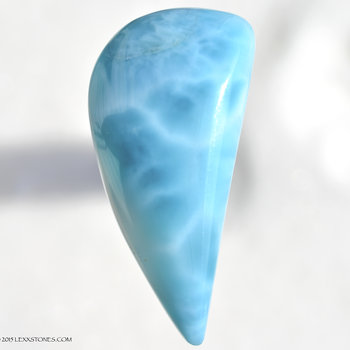 LARIMAR PECTOLITE - Los Chenchenes, Bahoruco, Dominican Republic