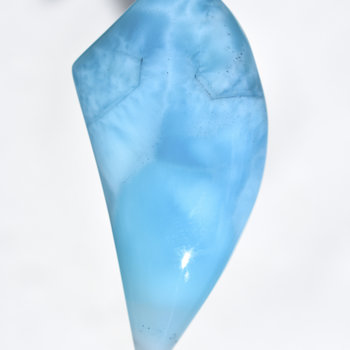 LARIMAR PECTOLITE - Los Chenchenes, Bahoruco, Dominican Republic