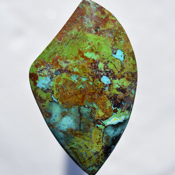 Parrot Wing Chrysocolla - Frisby Claim, Arizona