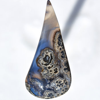 Lexxite Hematite Native Copper Plume Agate - Frisby Claim, AZ