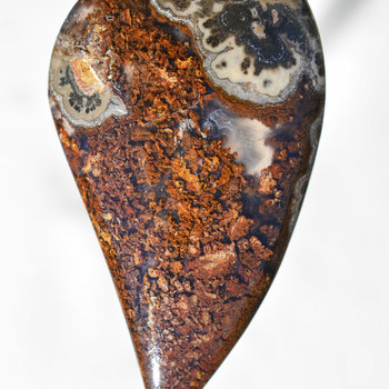 LEXXITE MOSS PLUME AGATE - Frisby Claim, Arizona