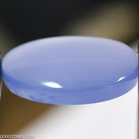 Rare Namibian Gem Blue Otjoruharui  Chalcedony Gemstone Cabochon Hand Crafted By LEXX STONES 10 carats