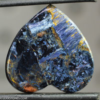 High Chatoyancy Multi Color Hunan Pietersite Gemstone Cabochon Hand Crafted By LEXX STONES 33 Carats