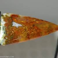 Authentic Indonesian Agate Gemstone Cabochon Hand Crafted By Lexx Stones 57 Carats