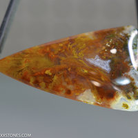 Authentic Indonesian Agate Gemstone Cabochon Hand Crafted By Lexx Stones 57 Carats