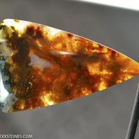 Authentic Indonesian Agate Gemstone Cabochon Hand Crafted By Lexx Stones 57 Carats