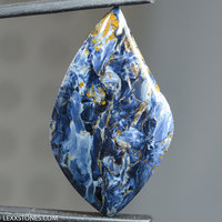 Flashy Chatoyant Namibian Pietersite Gemstone Cabochon Hand Crafted By LEXX STONES 27 Carats