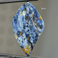 Flashy Chatoyant Namibian Pietersite Gemstone Cabochon Hand Crafted By LEXX STONES 27 Carats