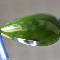 Pakistan Nephrite Jade  Gemstone Cabochon Hand Crafted by LEXX STONES 36 Carats