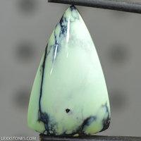 Rare Snowville Utah Variquoise Cabochon Hand Crafted By Lexx Stones 26.5 Carats