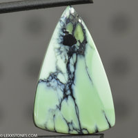Rare Snowville Utah Variquoise Cabochon Hand Crafted By Lexx Stones 26.5 Carats
