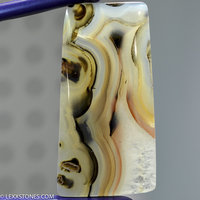 Vibrant Turkish Pseudomorph Stick Agate Gemstone Cabochon Hand Crafted By LEXX STONES 92 Carats