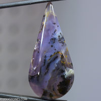 Amethyst Sage Agate Gemstone Cabochon Hand Crafted by LEXX STONES 49 Carats