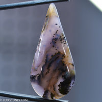 Amethyst Sage Agate Gemstone Cabochon Hand Crafted by LEXX STONES 49 Carats