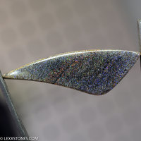 Australian Andamooka Pin Fire Matrix Opal Gemstone Cabochon Hand Crafted By LEXX STONES 53 Carats