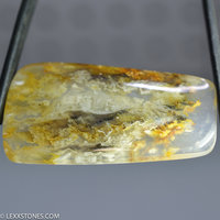 Stunning Graveyard Point Plume Agate Gemstone Cabochon Hand Crafted By Lexx Stones 56 Carats