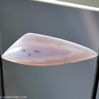 Rare Holley Blue Agate Chalcedony Gemstone Cabochon Hand Crafted By LEXX STONES 48 carats