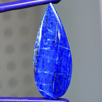 Stunning Deep Royal Blue Lapis Lazuli Gemstone Cabochon Hand Crafted By LEXX STONES 65 Carats