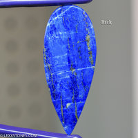 Stunning Deep Royal Blue Lapis Lazuli Gemstone Cabochon Hand Crafted By LEXX STONES 65 Carats