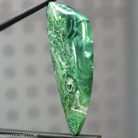 Chrome Chalcedony Druzy Mtorolite Gemstone Cabochon Hand Crafted By LEXX STONES 77 Carats