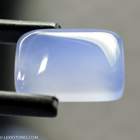 Rare Namibian Gem Blue Otjoruharui Chalcedony Gemstone Cabochon Hand Crafted By LEXX STONES 10.5 carats