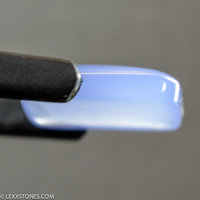 Rare Namibian Gem Blue Otjoruharui Chalcedony Gemstone Cabochon Hand Crafted By LEXX STONES 10.5 carats