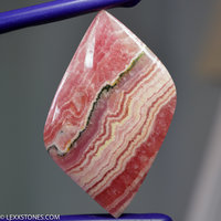 Argentina Rhodochrosite Gemstone Cabochon Hand Crafted By LEXX STONES 96 Carats