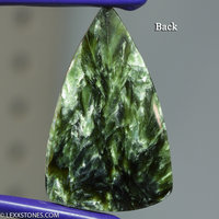 Chatoyant Russian Seraphinite Gemstone Cabochon Hand Crafted by LEXX STONES 94 Carats