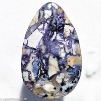 Rare Brecciated Dendritic Tiffany Stone Gemstone Cabochon Hand Crafted By LEXX STONES 58 Carats