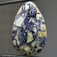 Rare Brecciated Dendritic Tiffany Stone Gemstone Cabochon Hand Crafted By LEXX STONES 58 Carats