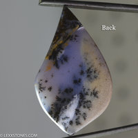 Amethyst Sage Agate Gemstone Cabochon Hand Crafted by LEXX STONES 67Carats