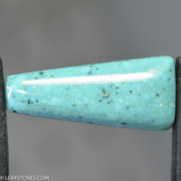 KingmanTurquoise Cabochon Hand Crafted By Lexx Stones 17 Carats
