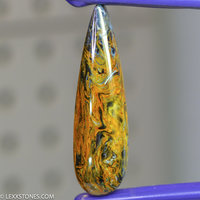 Fiery High Chatoyancy Namibian Pietersite Gemstone Cabochon Hand Crafted By LEXX STONES 40 Carats