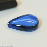 Rare Gem Grade Sapphire Blue Imori Victoria Stone  Cabochon Hand Crafted By LEXX STONES