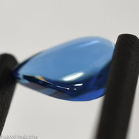 Rare Gem Grade Sapphire Blue Imori Victoria Stone  Cabochon Hand Crafted By LEXX STONES
