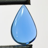 Rare Gem Grade Sapphire Blue Imori Victoria Stone  Cabochon Hand Crafted By LEXX STONES