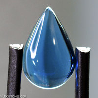 Rare Gem Grade Sapphire Blue Imori Victoria Stone  Cabochon Hand Crafted By LEXX STONES