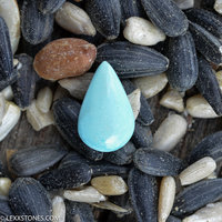 Sleeping Beauty Mine Turquoise Cabochon Hand Crafted By Lexx Stones 3.5 Carats